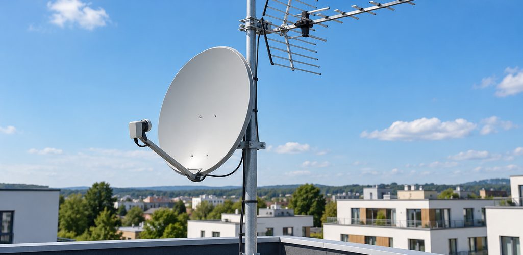 Instalacje antenowe – satelitarne i naziemne